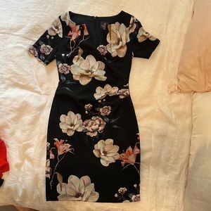 Adrianna Papell floral dress